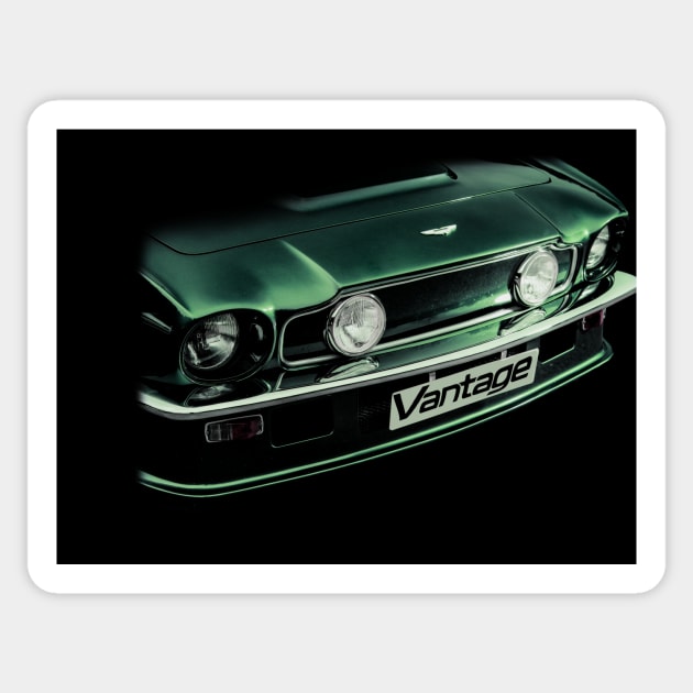 vantage v8 Sticker by retroracing